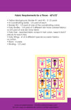 Pixie Dust - modern applique fairy quilt pattern