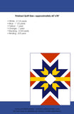 Starlight Modern Quilt Pattern - PDF Download